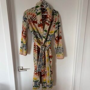 Pendleton Southwestern Cotton Terry Robe - XS
